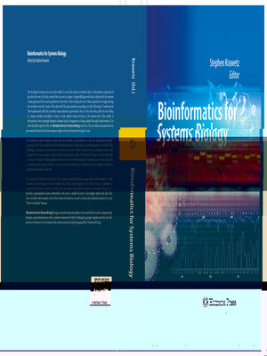 cover image of Bioinformatics for Systems Biology